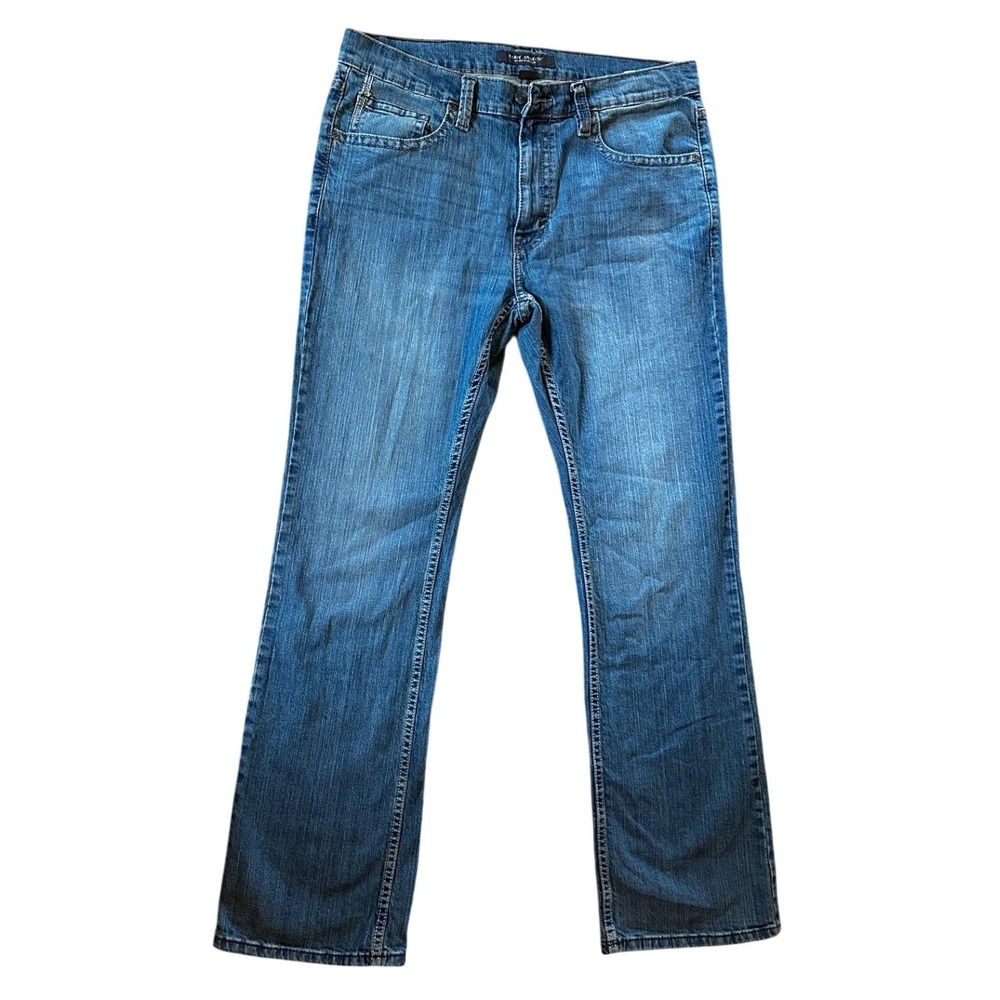 Cody James Mens Medium Wash Straight Leg Denim Jeans Blue 36 x 34